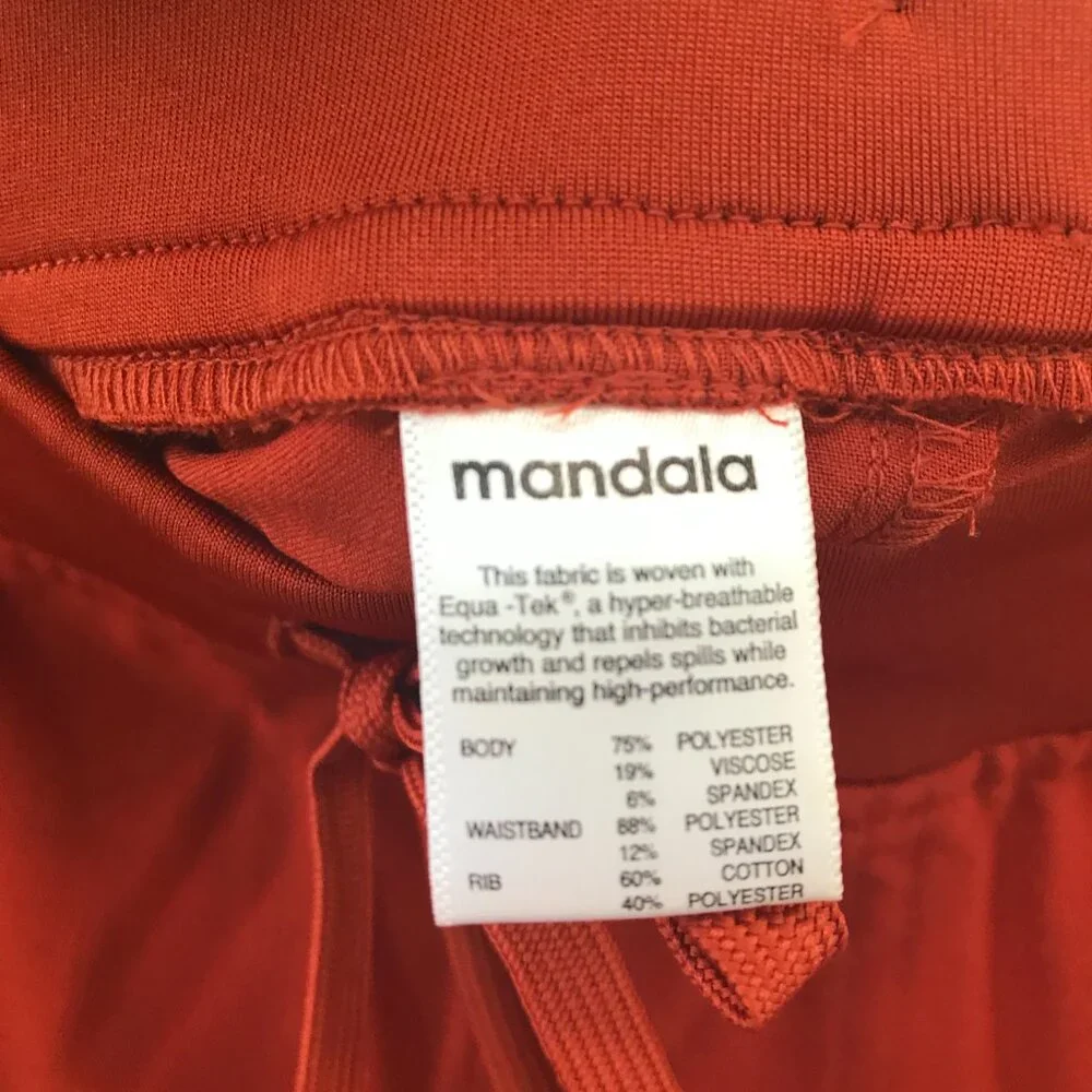 Mandala rust orange 2 piece scrub set size 2XL nwot - Picture 7 of 8